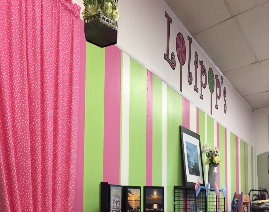 Photo of the inside of the shop.
